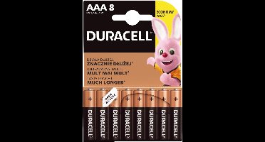 AAA mini penlite 8 stuks alkaline