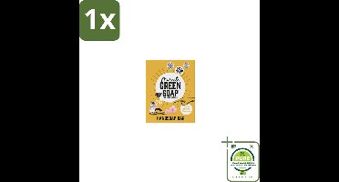 1 x Marcel's Green Soap - Handzeep Bar - Vanille & Cherry Blossom - Krachtige werking - 90 gr - Handzeep - Biologische Zeep - Plasticvrije Zeep - Vegan Zeep - Natuurlijke Zeep