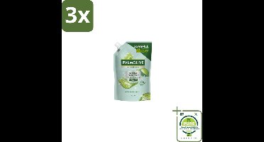 3 x Palmolive – Handzeep Navulling – Hygiene Plus Sensitive Antibacterieel – 500 ml - Grootverpakking - Handzeepnavulling - Antibacterieel - Hygiëne - Keukenhygiëne - Anti-geur