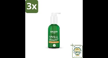 3 x WELEDA - Reinigingsolie & Make‑up Remover - 150 ml - Grootverpakking - Make-up Remover - Oogmake-up Verwijderen - Natuurlijke Reinigingsolie - Waterproof Make-up Verwijderen - Gezichtsreiniging