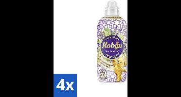 Robijn – Wasverzachter – Intense Spa Sensation – 765 ml - Voordeelverpakking - 4 stuks