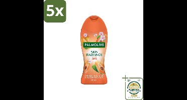 5 x Palmolive – Douchegel – Skin Radiance Papaya Peach – 250 ml - Grootverpakking - Koffiezetapparaat
