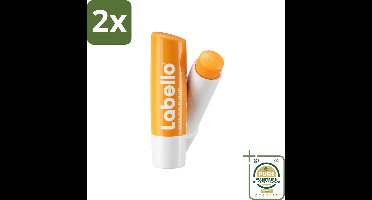 Labello – Lippenbalsem -- Mango Shine – 4,8 g - Voordeelverpakking - 2 stuks - Hydratatie - Natuurlijke glans