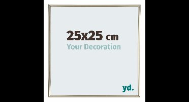 Your Decoration - Fotolijst 25x25 cm - Kunststof - Champagne - Annecy