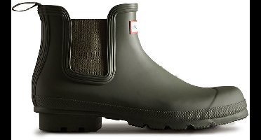 Hunter - Men's Original Chelsea Boots Dark Olive - Maat 42