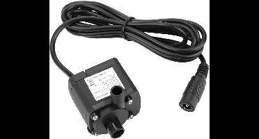 Allecta - Borstelloze Waterpomp 24V DC voor Zonneboiler, Aquarium, Fontein - 350L/H