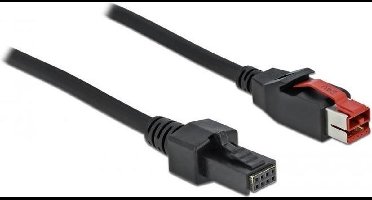 Powered USB kabel mannelijk 24 V tot 2 x 4 pin mannelijk 3 meter voor POS -printers en terminals