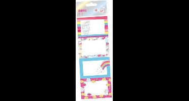 Boeketiket Funtastic - 7,5 x 5 cm - 24 zelfklevende etiketten - K-5820210013