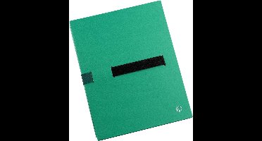 Bulkmap Jalema 320x245x5-110mm klittenbandsluiting groen