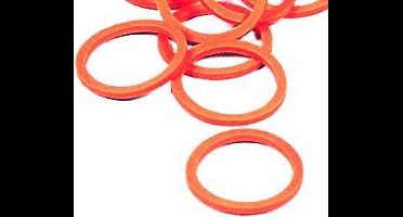 Ring voor kalverventiel (3mm) -ROOD-