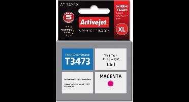 Activejet AE-34MNX inkt (vervangt Epson 34XL T3473; Supreme; 14 ml; rood)