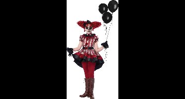 Vegaoo - Stoute clown vermomming, meisje