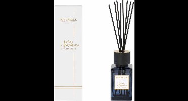 Riverdale - Deluxe Geurstokjes Lotus & Jasmine - 120ml - wit Wit
