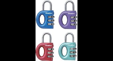 Aanpasbaar combinatiehangslot van 32 mm - master lock - 633d