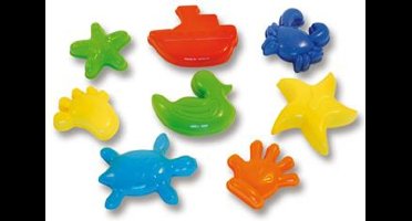 Zand en Strand Zandvormen 8-delig