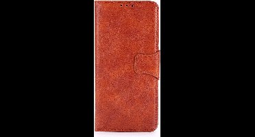 Shop4 - Geschikt voor Motorola Moto G Stylus Hoesje - Wallet Case Cabello Bruin