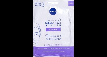 Nivea - Hyaluron CELLular Filler 10 Minutes Sheet Mask - Pleťová maska -