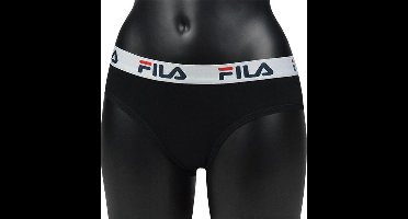 Fila - Dames - Woman slip donna elastic band 3cm.  - Zwart - S