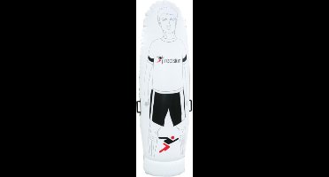 Precision - Opblaasbare Trainingspop - vrijetrap pop - 2 Meter - Wit