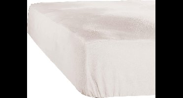 De Witte Lietaer Hoeslaken Case 70/80 X 200/220 Cm H40 Katoen Ivoorwit