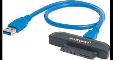 Manhattan HDD/ SSD Adapter - USB 3.2 Gen 1 naar SATA - 0.15 m