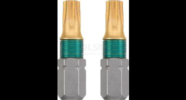 KWB - Schroefbit Torx 25mm Titaan Torx-25 - 2 stuks