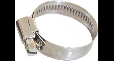 Slangklem wormschroef rvs 16-27mm
