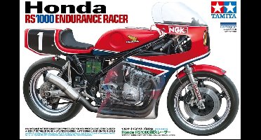 Tamiya Modelbouwpakket Auto - 14014 Honda RS1000 Endurance Rr 1981 - Japanse Rmotor Plastic - 1:12 - Modelbouw