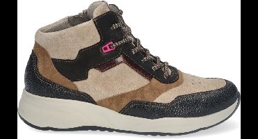 Durea 9778 H - Half-hoge schoenen - Kleur: Wit/beige - Maat: 38.5