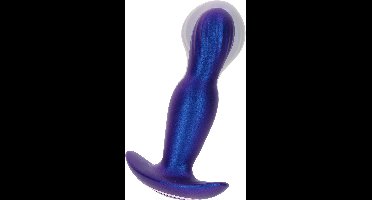 TOYJOY - The Stout Inflating Vibr Plug - Anal Toys Blauw