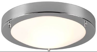 TRIO CONDUS - Plafondlamp - Chroom - excl. 1x E27 4 W - Sensor dimmer