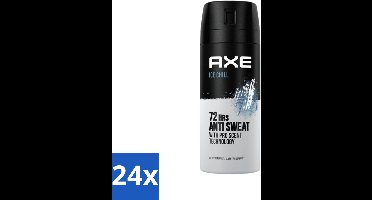 Axe - Deodorant Spray - 72hrs Anti Sweat - Ice Chill - 150 ml - Voordeelverpakking - 24 stuks