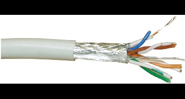 InLine® Solide installatiekabel, Cat.5e, S-FTP, AWG24 CCA, PVC, 500m