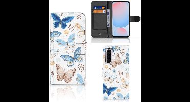 Telefoonhoesje met Pasjes voor Samsung Galaxy A56 Vlinder