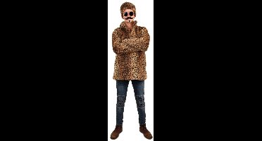 Bontjas Heren - Panter | Maat 60/62