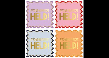 Avondvierdaagse held 13 Delig inpakset - wandeltocht - cadeau verpakking - SNQ Cadeau Verpakkingen