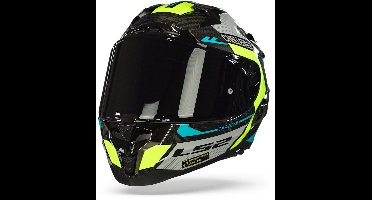 LS2 FF327 Challenger Ct2 Thorn H-V Geel Integraalhelm - Maat XL - Helm