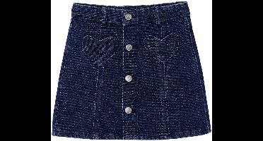 Vertbaudet Jeans meisjesrok met knopen