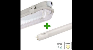 Lybardo - TL Lamp 60cm - IP65 Armatuur incl. LED Buis - 9W - 4000K Neutraal Wit Licht - 840
