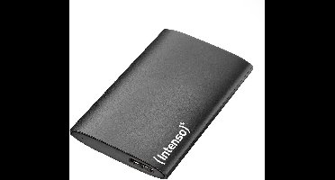 (Intenso) Portable SSD Premium 2 TB Externe SSD - 2TB - USB 3.2 - zwart aluminium