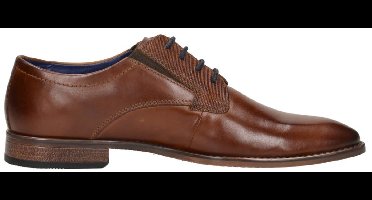 Bugatti Rinaldo Comfort Gekleed Laag - Cognac - Maat 43
