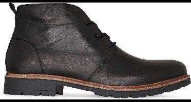 PME Legend - Heren Veterschoenen Clamper Zwart - Zwart - Maat 45
