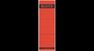LEITZ ordneretiket, 61 x 157 mm, kort, breed, grijs
