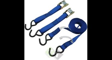 150kg spanband - sjorband - 3mtr x 2,5cm - spanners - bagagespanners