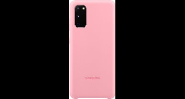 Samsung Silicone Cover - Samsung Galaxy S20 - Roze