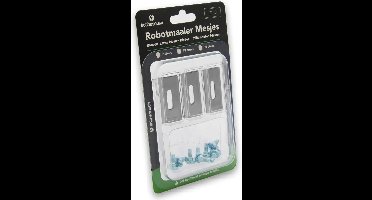 To the South® Universele Robotmaaier Mesjes staal geschikt voor o.a. Gardena en Husqvarna Robotmaaiers - Endurance - 18 stuks