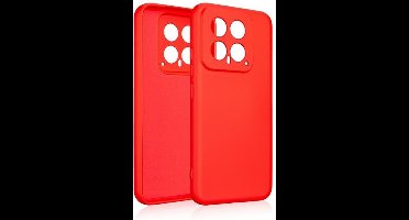 Beline Case Siliconen Xiaomi 14 rood/ed