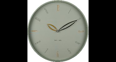 Karlsson Wandklok Petals - Groen - Ø40cm - Wandklok Scandinavisch