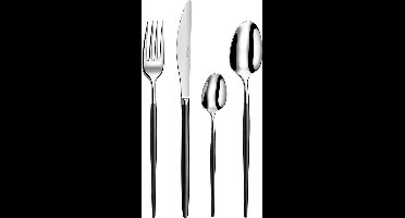Amefa - Soprano - Bestekset - 16-delig - 4 Personen - PVD - mat - zwart