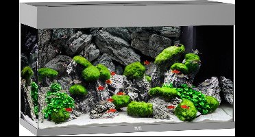 Juwel Aquarium Rio 125 Led 80x35x50 cm - Aquaria - Grijs Ca. 125 L